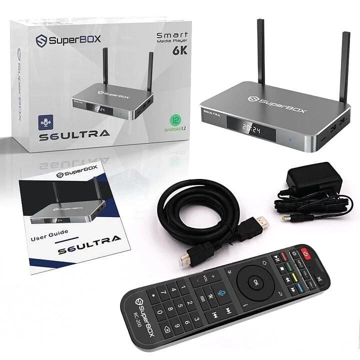 SuperBox S6 Ultra 128GB Android TV Box | Authorized Distributor | Same Day Ship