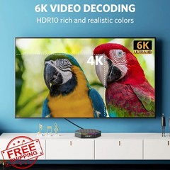 ADDCOLOR Android TV Box 12.0 H618 4GB 32GB WiFi6