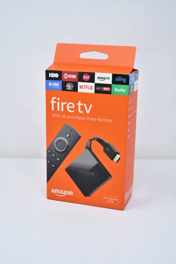 Amazon – Fire TV 4K Ultra HD and Alexa Voice Remote (3rd Generation) NEW SEALED