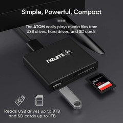 1080P HDMI Digital Media Player – Compact Design for USB & SD Playback