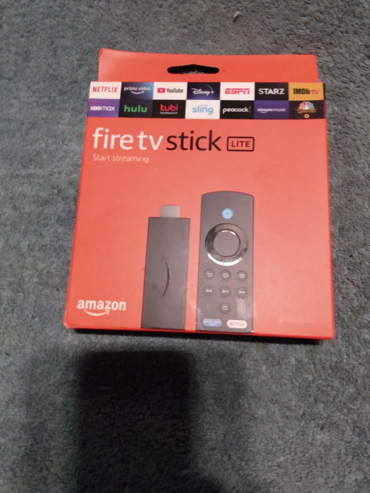 Amazon Fire TV Stick Lite Media Streamer – Black (B091G4YP57)