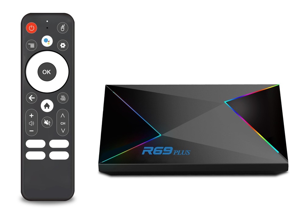 Android TV Box 14.0,R69PLUS 4GB RAM 32GB ROM Android 14 Box,CPU Allwinner H72…
