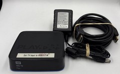 Western Digital TV Play Digital HD Media Streamer No Remote.