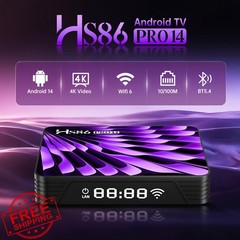 ADDCOLOR HS86 PRO Android 14 TV Box 2+16G 4K WiFi