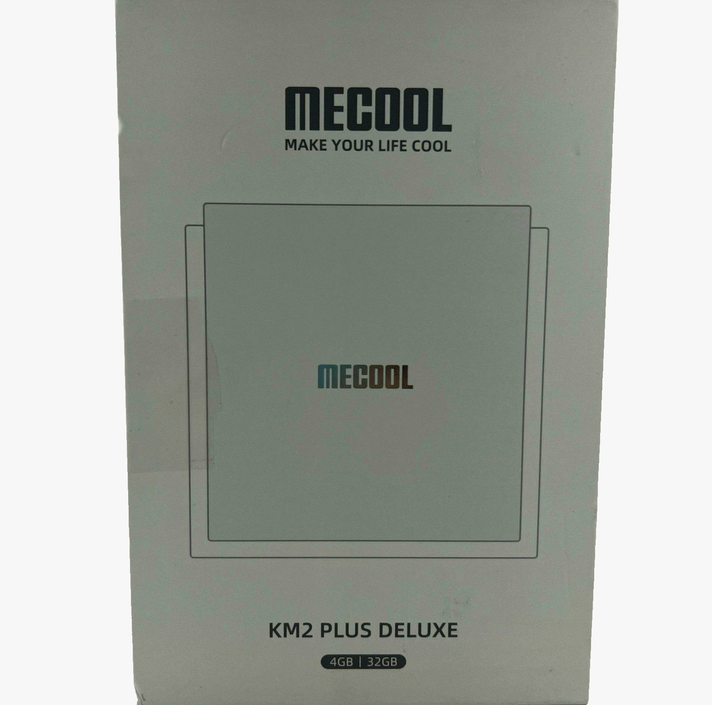 Mecool KM2 Plus Deluxe Android TV Box 4K HDR 4GB 32GB WiFi 6 S905X4