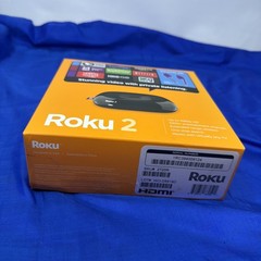 Roku 2 Media Streamer W/ Headphone Jack- Black (2720R) New & Factory Sealed