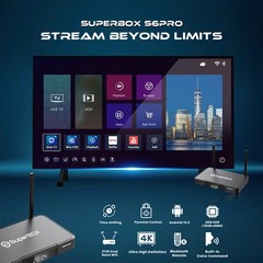 USA SuperBox S6 Pro – New Factory Sealed – Latest 2025 Model – Fast Shipping