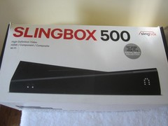 Slingbox SB500 + HDMI-to-Component Adapter Original Cables