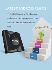 Android 13.0 TV Box – RK3528 Processor, 8K Video, 2GB RAM & WiFi 6 Connectivity