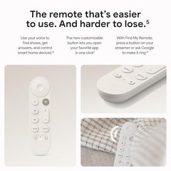 4K Streaming Media Player – Voice Search Remote, Smart Home Control, 32GB Storag