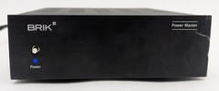 BRIK Audio Power Master Modular Hi-Fi Power Supply 5 Outputs Black w/ Power Cord
