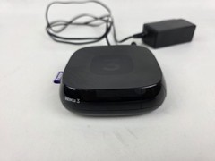 Roku 3 Media Streamer 4200X 3rd Generation, Black with Power Cord & Remote