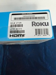 Roku 1 Streaming Media Player Model 2710R HDMI & RCA New In Box DS43