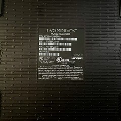 Tivo Roamio Plus TCD848000 Mini Vox TCDA950000 Remote Power Supply DVR Streaming