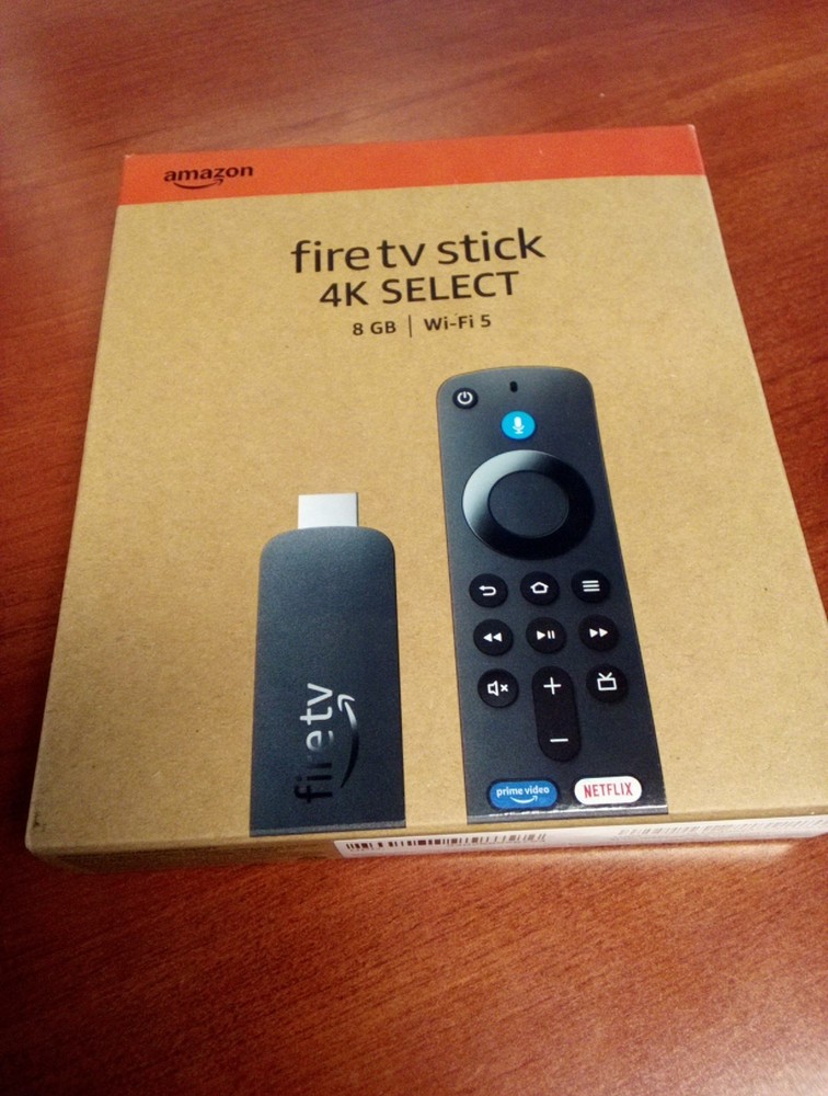 Amazon Fire TV Stick 4K SELECT (2025) w/Alexa Remote, Brand New Sealed.