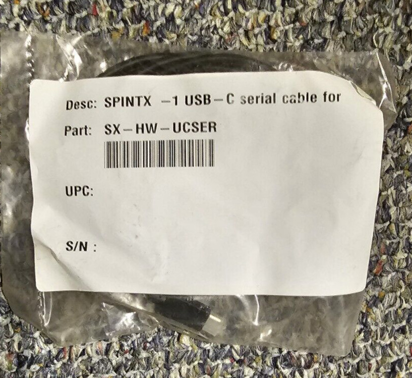 SpinetiX SX-HW-UCSER USB-C serial cable for HMP400/W – New