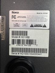 Vintage Roku HD1000 High Definition Media Player – Original Box & Manual