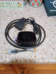 Roku 3 Media Streamer 4200X 3rd Generation, Black with Power Cord No Remote