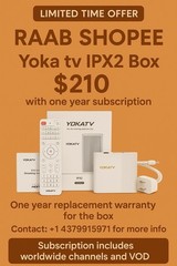 best android And Linux tv box 2025. $120 For Box Only +14379915971