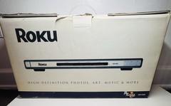 Vintage Roku HD1000 High Definition Media Player – Original Box & Manual