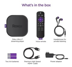 Roku Ultra LT 2021 HD Digital Streaming Device – Black