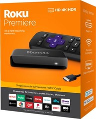 Roku – Premiere 4K Streaming Media Player – NEW RELEASE (3920R)