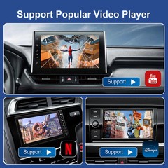Carplay AI Box Wireless Android Auto Smart TV Box Android 13 For Youtube Netfli