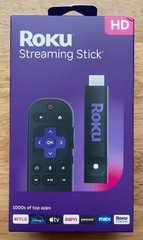 Roku Streaming Stick HD 2025 — HD Streaming Device for TV with Roku Voice Remote