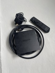 Amazon Fire TV Box Model CL1130 Streaming Media Player Remote Power HDMI As Is