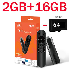 M98 Y10 Smart TV Stick Android 13 BT 5.0 ATV Allwinner H618 2.4G 5G Dual Wifi HD