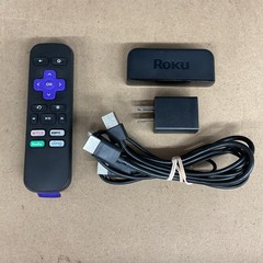 Roku Express 3900X Black HDMI Streaming Device W/ Remote & Cables