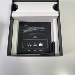 Apple TV HD EMPTY BOX ONLY 4th Gen Blk 32GB Model A1625 MGY52LL/A No Electronics