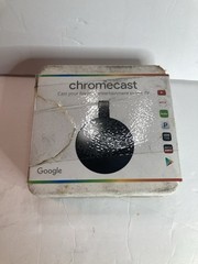 Google Chromecast (2nd Generation) HD Media Streamer – Black NC2-645