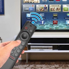 2-Pack Silicone Protective Cover for NVIDIA Shield TV Remote – Glow Blue & Green