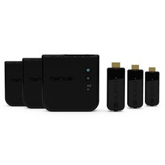 Nyrius ARIES Prime Wireless HDMI Transmitter & Receiver System – 3 Pack