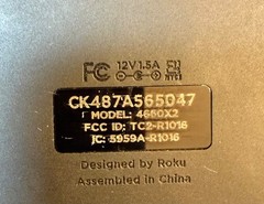 Roku Ultra 4660 4K HD Digital Black Media Streamer – 4660X2
