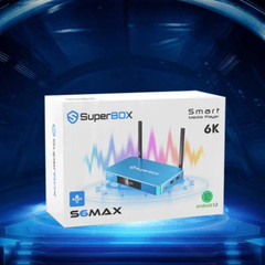 SuperBox UHD S6 Max Smart Box TV Streaming Box All Channels HD Free AIR