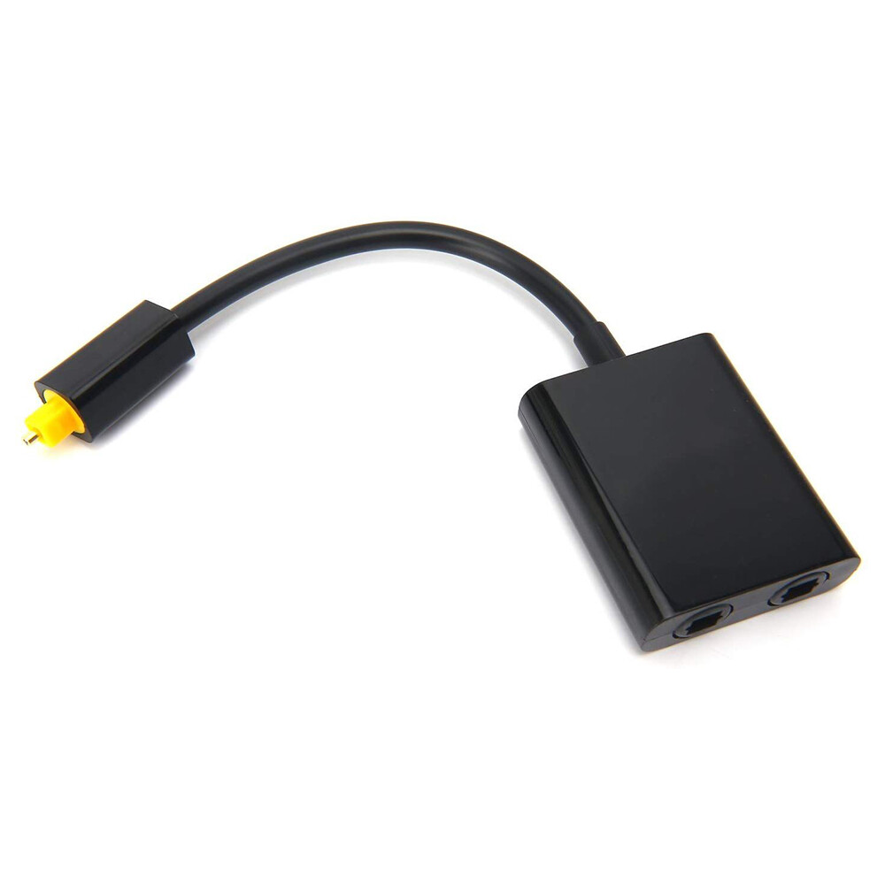Digital Optical Fiber Cable Splitter Audio for TV Xbox360 E6D0