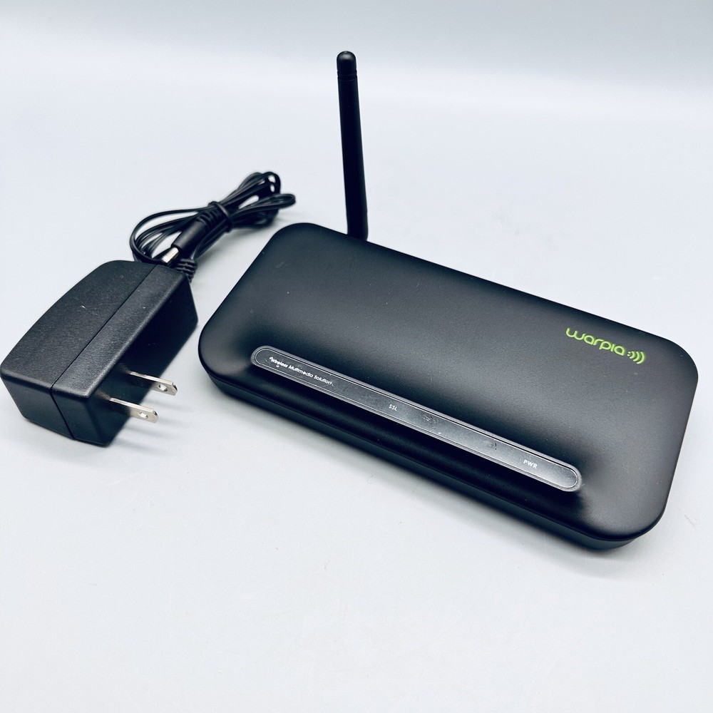 Warpia SWP120A-B Wireless Stream Media HD PC To TV A/V Windows Edition