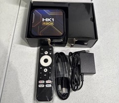HK1 RBOX Media Streamer Box Wi-Fi 64GB HK3528 Processor Black Brand New