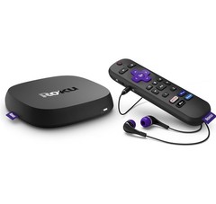 Roku Ultra 4K UHD Streaming Media Player with Voice Remote Pro