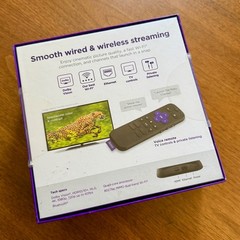 NEW Roku Ultra LT 4K HDR Dolby Vision Wi-Fi Ethernet HDMI Voice Remote Black