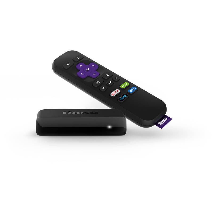 Roku Express (5th Generation) Media Streamer 3700RW VUDU Edition – Black