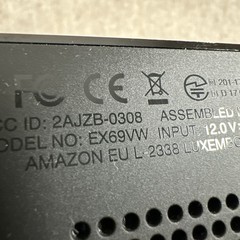 Amazon 4K Fire TV Cube Alexa 1st Gen Model EX69VW No Remote