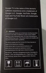 HAPPRUN MODEL: 510G Google TV Google Cast HDMI Netflix YouTube Prime Video