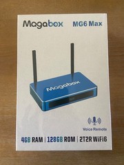 Newest version! 2026 Magabox MG6 MAX Box 4GB + 128GB Voice Command Remote