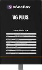 Vseebox V6 Plus New Android Streaming Box, Authorized Distributor