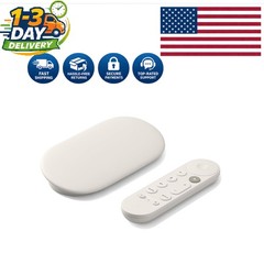 Porcelain 4K HDR TV Box with Voice Search Remote – Ultimate Streaming Experience