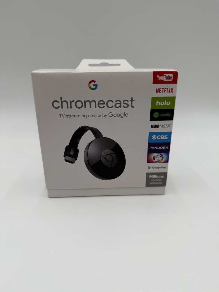 Chromecast by Google NC2-6A5 1080p HDMI Streaming Device