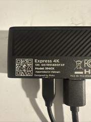 ROKU Express 4k 3940x Streaming Box With Charging Cable USB No Remote HDMI Cable